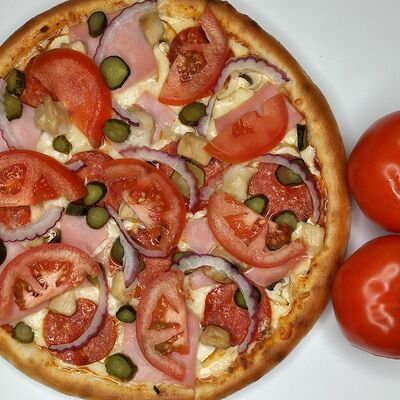 Пицца Фермерская в Pizza mizza по цене 435 ₽