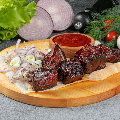 Шашлык из говяжьей печени в Meat Street по цене 430 ₽