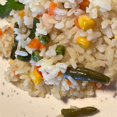 Рис с овощами в Кафе Mister & Missis Grille по цене 90 ₽