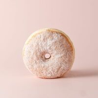 Пончик с сахарной пудрой в Понча