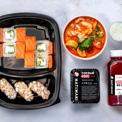 Ланч №1 Том ям в Hatimaki по цене 1247 ₽