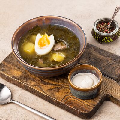 Щавелевый супв Хинкальная Легенда по цене 670 ₽