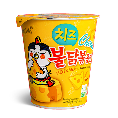Лапша в стакане Samyang острая курица и сыр в Кухня на районе по цене 249 ₽