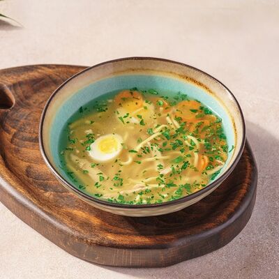 Суп с цыпленком в Перчини на огне по цене 295