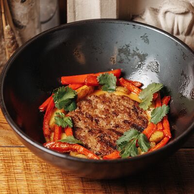 Бифштекс из растительного мяса в Потроха по цене 572