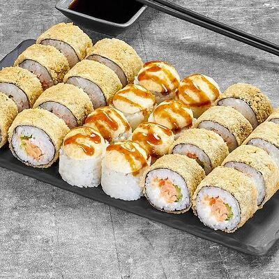 Сет Салмон Хот Full в Суши Мастер по цене 829