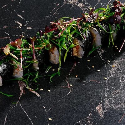 Угорь, сливочная карамель и щучья икра в Gills по цене 770 ₽