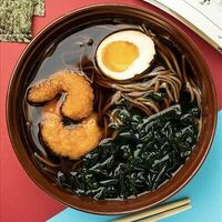 Соба с креветками Темпура в Nagoya