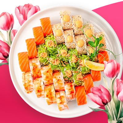 Любимая сет в Fusion Sushi по цене 62 р.