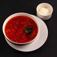 Борщ с говядиной в Шантимэль