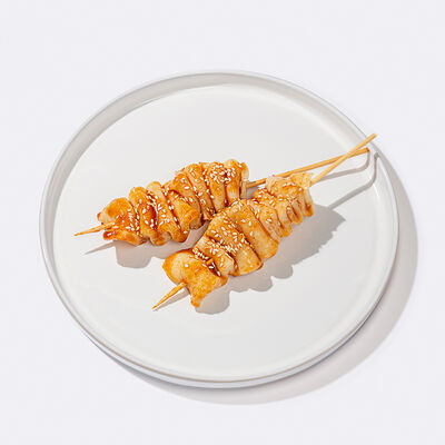 Шашлычок из кальмара в Много лосося по цене 410