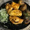 Шашлык ланч. Свиная шея с грибами и маринованным луком в Шашлык 63 по цене 499