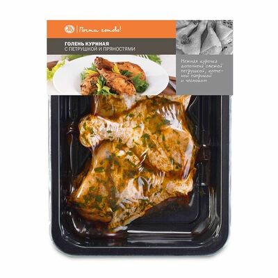 Голень куриная с петрушкой и пряностями, Почти готово в Азбука Вкуса Экспресс Меню по цене 319 ₽