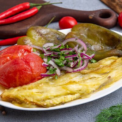 Овощи на мангалев Звёздная ночь по цене 520 ₽