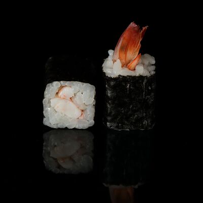 Эби ролл со спайси соусом в Kioto по цене 430 ₽