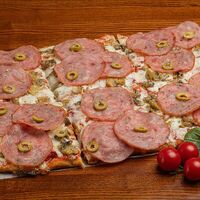 С ветчиной и грибами в МишАня