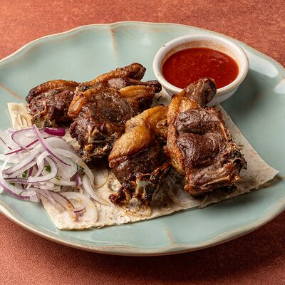 Шашлык из cвинoй шейки в Авлабар по цене 1070 ₽