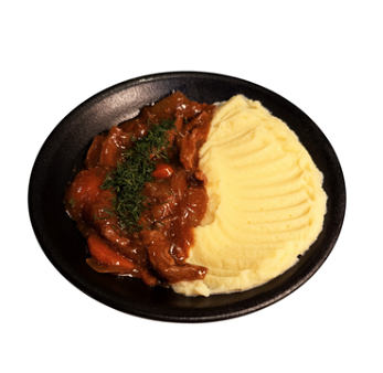 Гуляш с пюре в Хан Буз Бердск Ленина 41А по цене 399 ₽