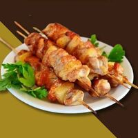 Шашлык из курицы на углях в Шаурмист