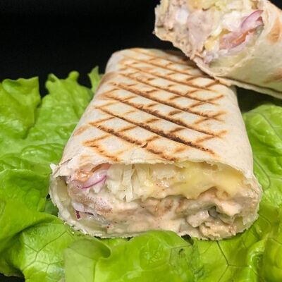 Шаурма двойная курица-свинина в Бест Бургер и Гриль по цене 545 ₽