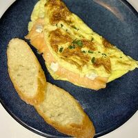 Омлет с семгой в Буффет- Котлета