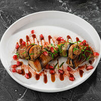 Рулеты из баклажанов с орехами в МА