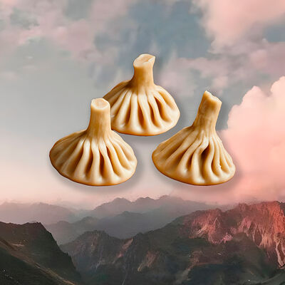 Хинкали с говядиной и свининой в Гранат по цене 430