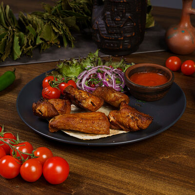 Шашлык из cвинoй шейки в Шардени по цене 680 ₽