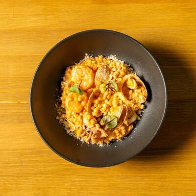 Птитим с морепродуктами в Lil Brazil по цене 690 ₽