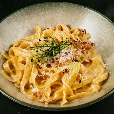 Паста Карбонара в Горки парк по цене 580 ₽