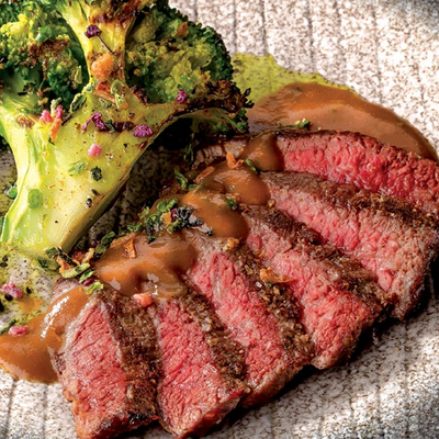 Стейк мясника с брокколи в Ваще Огонь по цене 1280 ₽