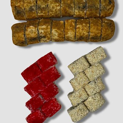 Сет с жареными роллами в Вкусные суши по цене 1249 ₽