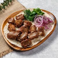 Шашлык из бараньих семечек в Ресторан Батони