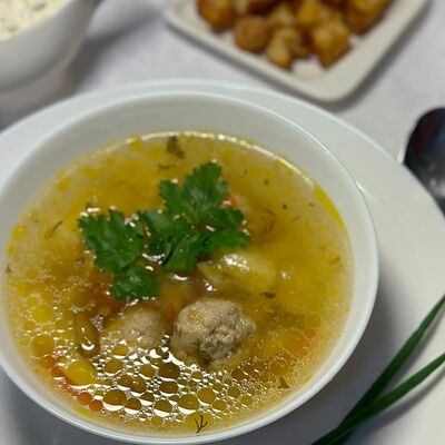 Суп с фрикадельками в Ёмоё по цене 240 ₽