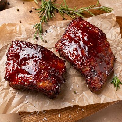 Свиные ребра барбекю в Объект по цене 1015 ₽