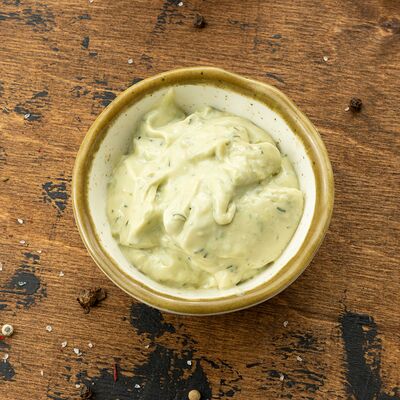 Соус Чесночный в Вкусно есть всё на углях по цене 120 ₽