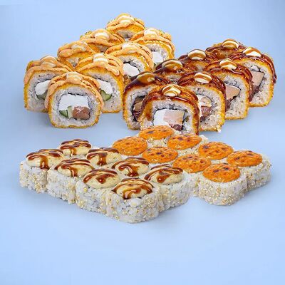 Сет Жара в EDOO Rolls & Pizza по цене 2490 ₽