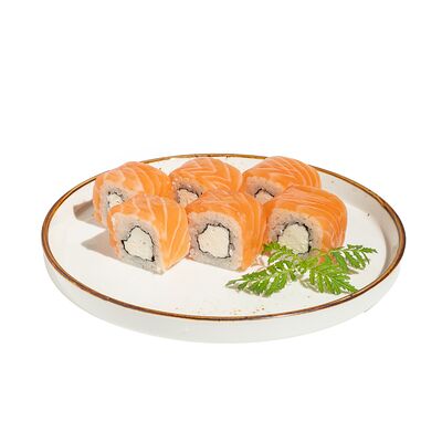 Ролл Филадельфия классическая в Делюсь добром по цене 1090 ₽