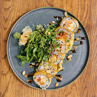 Кранчи-лосось с угрем в SUBZERO по цене 1290 ₽