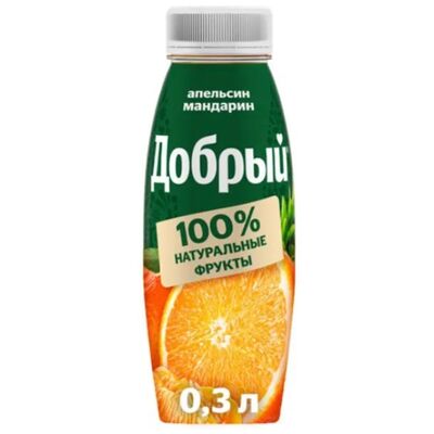 Напиток сокосодержащий апельсин-мандаринв ЧебурекМи Ильинский по цене 150 ₽