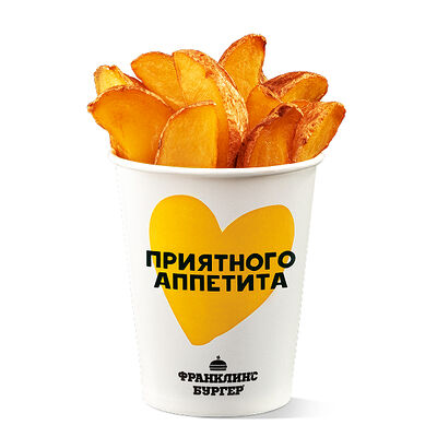 Картошка по-деревенски в Франклинс Бургер по цене 220 ₽