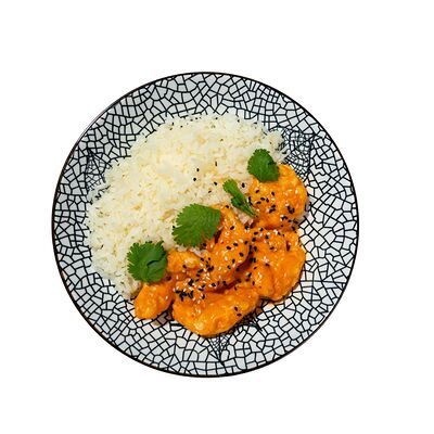 Креветки том ям с рисомв Jijoo по цене 730 ₽