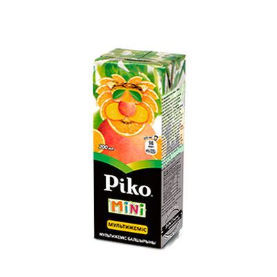 Нектар Piko Mini мультифрукт (0,2 л.) в McDonald's по цене 350 ₸
