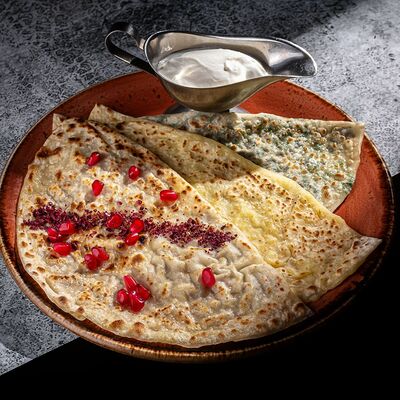 Кутаб с мясом в Дюшес по цене 120