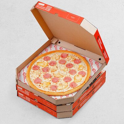 Три большие пиццы в ПиццаФабрика по цене 1975 ₽