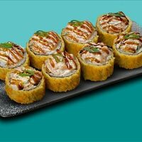 Темпуран с лососем в О! Суши