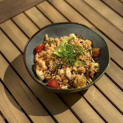 Рис мини с креветками жаренный в ВАЗИЮ по цене 999 ₽