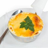 Жюльен с курицей и грибами в Олимпик