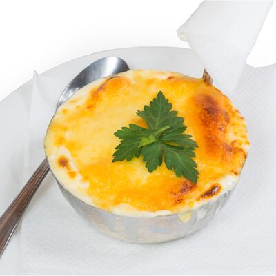 Жюльен с курицей и грибами в Олимпик по цене 370 ₽