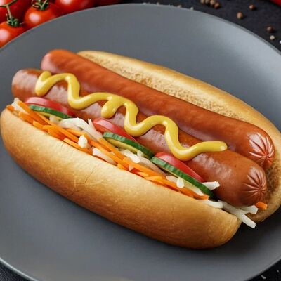 Хот-дог гриль с 2 сосисками в лаваше в Proжарка по цене 310 ₽